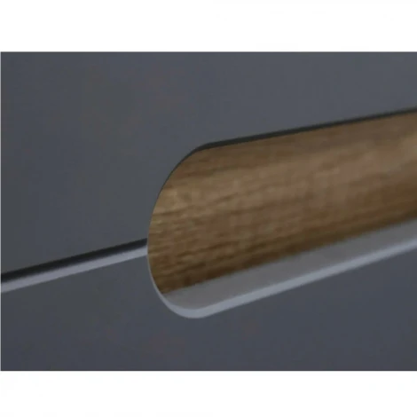 Тумба для ТВ Наоми БТС ТБ-17, графит 00-00025916