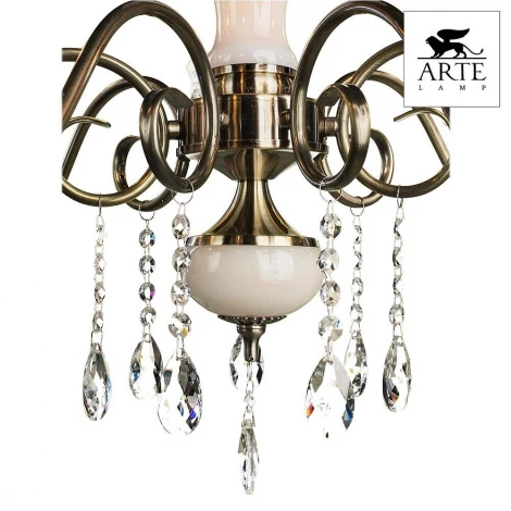 Подвесная люстра Arte Lamp Onyx Red A9591LM-7AB