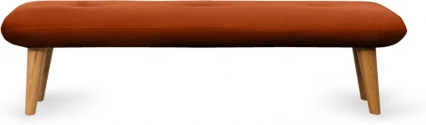 Банкетка Loa ОГОГО (арт.631212), (Велюр/Оранжевый)
