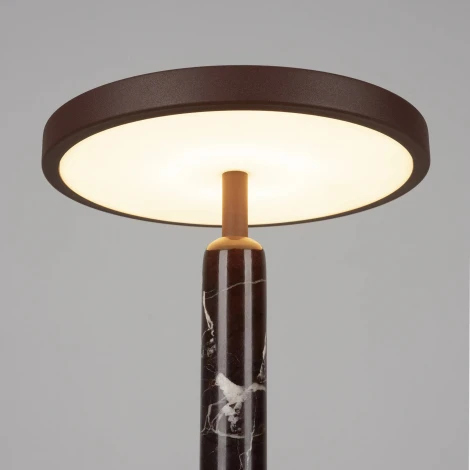 Настольная лампа SP-ALYSS-TAB-R22.5х30-5W Warm3200-MIX (RD-BRG, 110 deg, 230V) (Arlight, IP20, Мрамор) 061709
