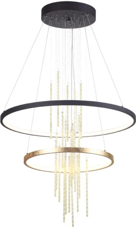 Подвесной светильник ярусный Odeon Light Monica 3901/63L (LED, 220V, подвески, на тросе, кольцо)