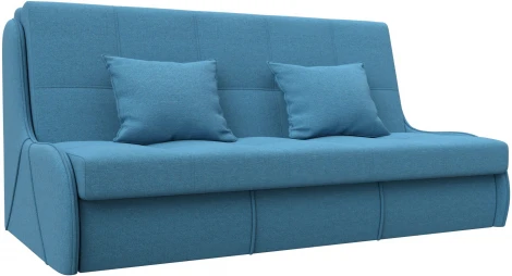 Диван прямой аккордеон Риттэр 160 (Голубой/Рогожка) Лига Диванов арт.124280
