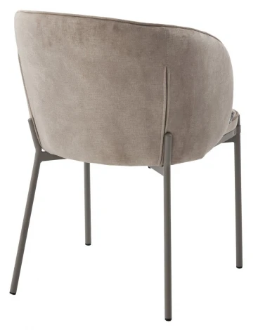 Стул ДИАНА (DIANA) цвет 207 античный бежевый, велюр / латте каркас M-City 64416