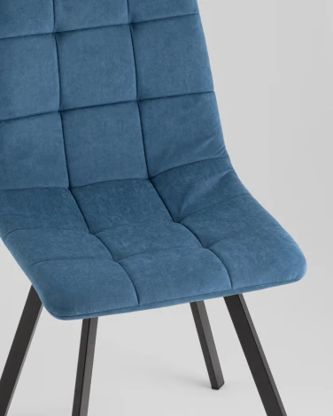 Стул Одди Original Square велюр синий Stool Group УТ000042516