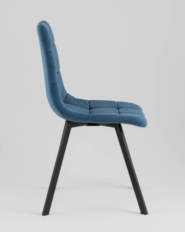 Стул Одди Original Square велюр синий Stool Group УТ000042516