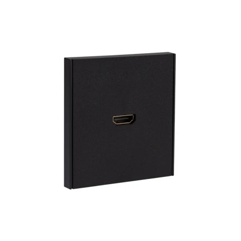 Розетка HDMI с/у антрацит Kranz Strong KR-78-0730-5