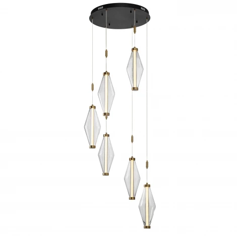 Подвесная люстра каскадная Citilux Tanna CL253030