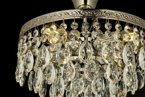 Потолочная люстра буше Arti Lampadari Castellana E 1.3.30.601 N (220V, хрусталь)