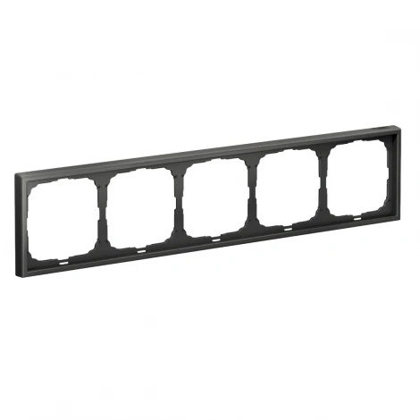 Рамка на 5 постов (базальт) Systeme Electric GAL001405