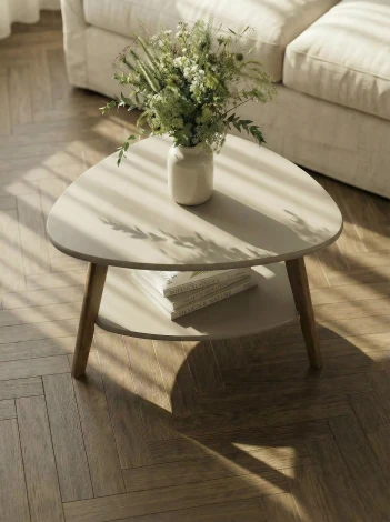 Стол журнальный Калифорния Бруклин Латте/Орех кантри 2660166510