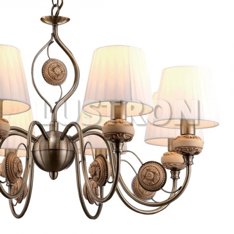 Подвесная люстра Arte Lamp Intaglio A9583LM-8AB