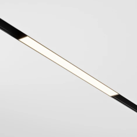 Трековый светильник магнитный светодиодный Voltega Exilight VGL030-4-12W3K-WW-DS-B 12Вт LED 48V