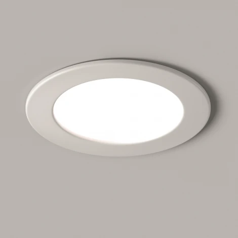 Встраиваемый светильник Stockton 3-4-6K 1x18Вт Maytoni DL017-6-L18W3-4-6K (LED, 220V, круглые, IP44)