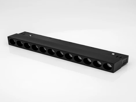 Трековый светильник низковольтный светодиодный черный 12Вт 48V Lumker SY-LINK-220-BL-12-NW