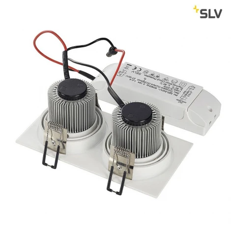 Встраиваемый точечный светильник Slv New Tria 113891