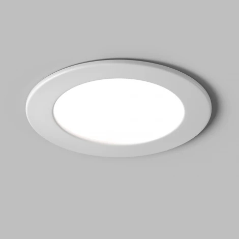 Встраиваемый светильник Stockton 3-4-6K 1x18Вт Maytoni DL017-6-L18W3-4-6K (LED, 220V, круглые, IP44)