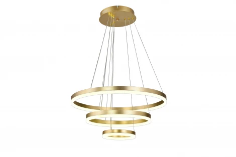 Подвесной светильник ярусный Natali Kovaltseva Oreol LED LAMPS 81279 (регулировка яркости, 220V, пульт управления, на тросе)