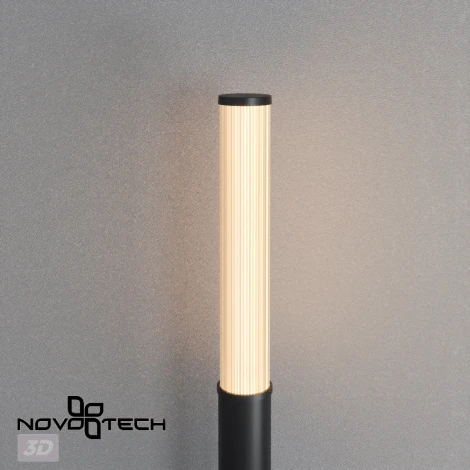 Наземный уличный светильник Novotech Fluo 359985 черный IP65 LED 24W 220-240V 3000K
