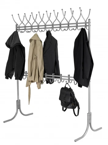 Вешалка напольная М 12М металлик Mebelik 009747