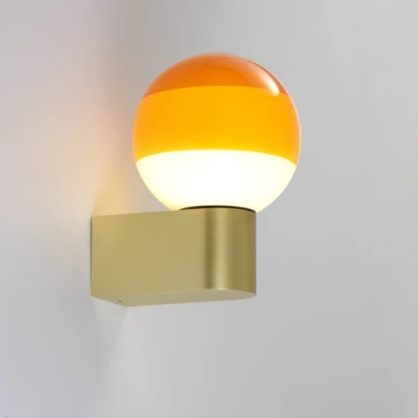 Бра Dipping Light A1-13 янтарный-матовая латунь Marset A691-454-3015-27K (085981)
