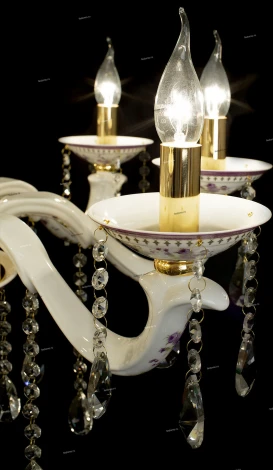 Подвесная люстра Arte Lamp Contessa A6613LM-8GO