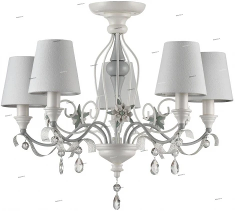 Подвесная люстра Maytoni Floret ARM790-PL-05-W