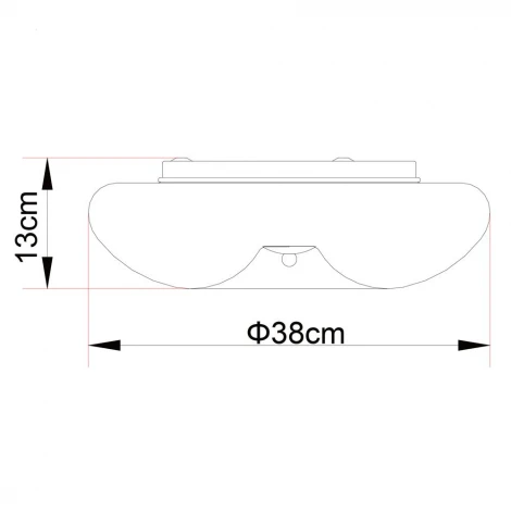 Потолочный светильник Arte Lamp Flushes A1531PL-3WH