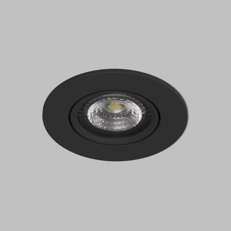 Встраиваемый точечный светильник Denkirs DK3020-BK (220V, круглые)