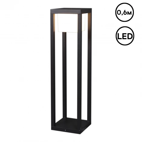 Наземный светильник светодиодный Reluce 09978-0.7-001JH 0,6M LED12W BK