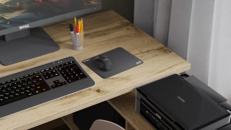 Стол рабочий универсальный Калифорния Хардвиг 1200 ЛДСП Дуб вотан 3997061203