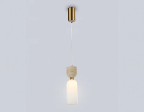 Подвесной светильник с травертином Ambrella Ceramo Modern LH53322