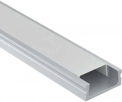 Алюминиевый профиль накладной 15x6 Maytoni Led Strip ALM001S-2M