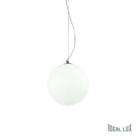 Подвесной светильник SP1 D30 Ideal Lux Mapa BIANCO в форме шара