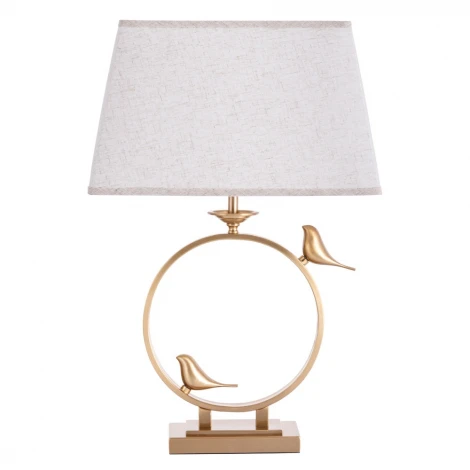 Интерьерная настольная лампа Arte Lamp Rizzi A2230LT-1PB (кольцо, птички)
