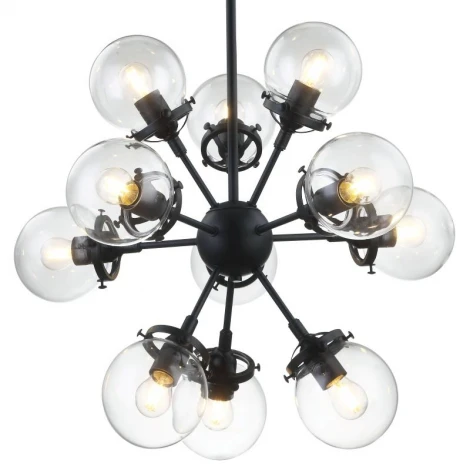 Подвесная люстра Stilfort Ring 2106/00/11P (220V, шарики, молекулы)