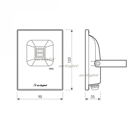 Прожектор уличный Arlight AR-FLAT-ICE 023568