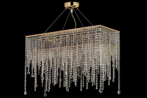 Подвесная люстра хрустальная Arti Lampadari Milano Milano E 1.5.70X25.105 G (220V, на тросе)