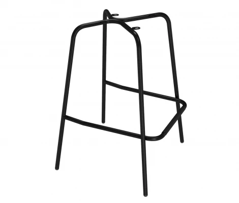 Стул барный Sheffilton SHT-ST19-SF1/S29 коричневый трюфель/черный муар 2718924004