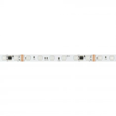 Светодиодная лента DMX-B60-10mm 24V RGB-PX6 (14 W/m, IP20, 5m) (Arlight,) 039183(1)