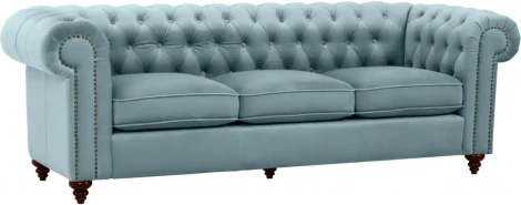 Диван Chester Classic ОГОГО (арт.344516), (Ткань/Голубой)