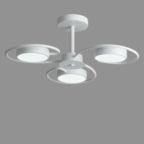 Потолочная люстра на штанге Lumion Evin 5657/36CL белый LED 36W 3000-6000K 1840Лм 220V