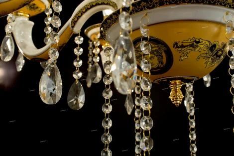 Подвесная люстра Arte Lamp Belveder A6610LM-8GO