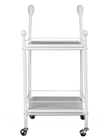 Стол сервировочный Марко белый/белый Mebelik 009738