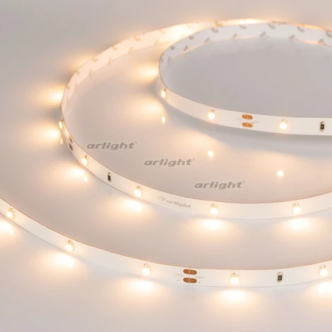 Лента RT 2-5000 24V Warm2400 0.5x (3528, 150 LED, LUX) (2.9 Вт/м, IP20) 024111 Arlight 2