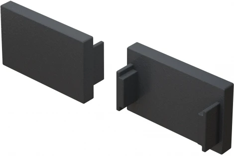 Заглушка для встраиваемого шинопровода, черный Maytoni Accessories for tracks Basity TRA172EC-12B