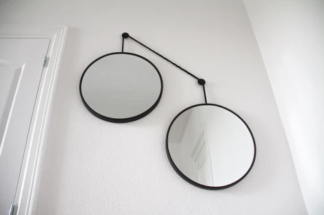 Balance S Black 2 зеркала по 30см на черном шнуре Art-Zerkalo SM200BL 13880