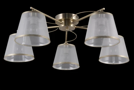 Потолочная люстра Natali Kovaltseva 79015 79015/5C ANTIQUE