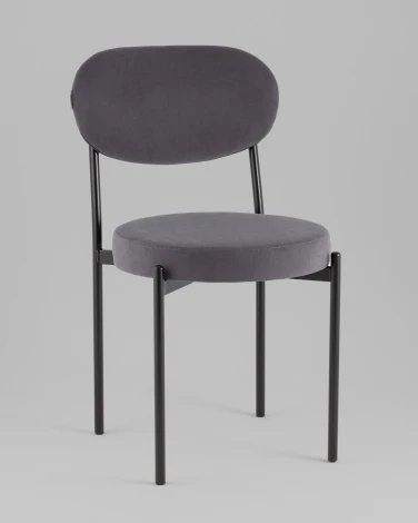 Стул Бриф Original N велюр темно-серый Stool Group УТ000042644