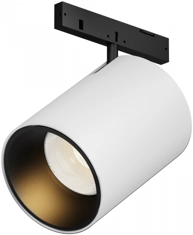 Трековый светильник магнитный 9Вт 24V Maytoni Focus Led TR187-1-9W2.7K-M-BW (круглые)