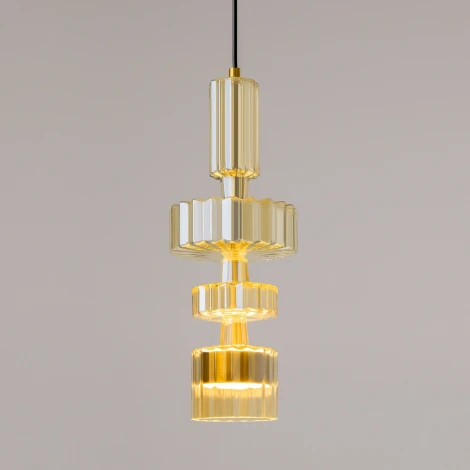 Подвесной светильник Maytoni Level MOD253PL-L18BS3K3 (LED, 220V, на проводе, круглые)